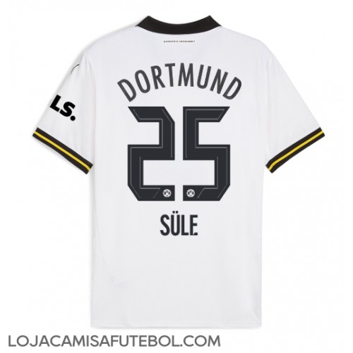 Camisa de Futebol Borussia Dortmund Niklas Sule #25 Equipamento Alternativo 2024-25 Manga Curta